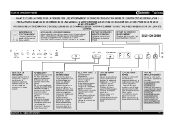 Mode d'emploi | Bauknecht GSXK 8254A2 Manuel utilisateur | Fixfr