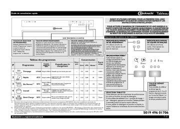 GSI 5533 SW | GSI 5533 IN | Mode d'emploi | Whirlpool GSI 5533 WS Manuel utilisateur | Fixfr