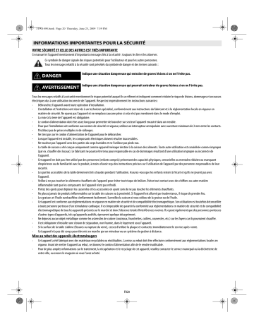 ACM 754/LX | ACM 754/NE | ACM 751/BA | ACM 751/NE | ACM 750/BA | Mode d'emploi | Whirlpool ACM 754/BA Manuel utilisateur | Fixfr