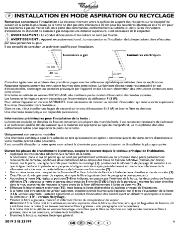 Mode d'emploi | Whirlpool AKR 890 IX Manuel utilisateur | Fixfr