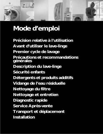 Mode d'emploi | Whirlpool WA 8510 Manuel utilisateur | Fixfr