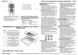 Whirlpool AKT 310/TF Manuel utilisateur