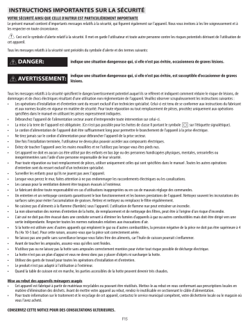 AKR 634 GY/2 | Mode d'emploi | Whirlpool AKR 633 Y-2 Manuel utilisateur | Fixfr