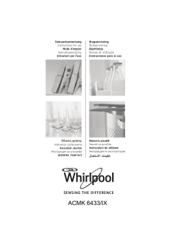 Whirlpool ACMK 6433/IX Manuel utilisateur