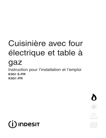 Mode d'emploi | Indesit K3G1S(X)/FR Manuel utilisateur | Fixfr