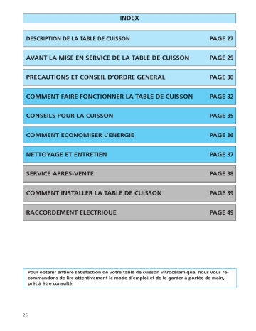 Mode d'emploi | Whirlpool EKB 3482/2481 Manuel utilisateur | Fixfr