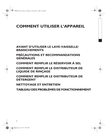 Mode d'emploi | Whirlpool ADG 4550 IX Manuel utilisateur | Fixfr