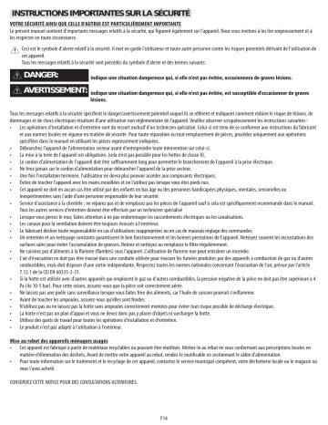 Mode d'emploi | Whirlpool HD F00 S Manuel utilisateur | Fixfr