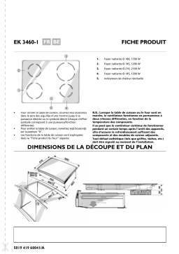 Whirlpool EK 3460 IN Manuel utilisateur