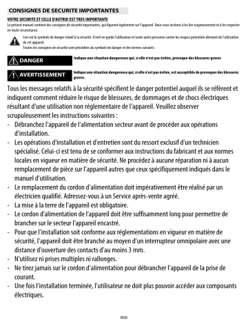 Mode d'emploi | Whirlpool AKP 729 IX Manuel utilisateur | Fixfr