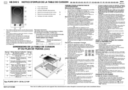 Whirlpool HB D40 S Manuel utilisateur