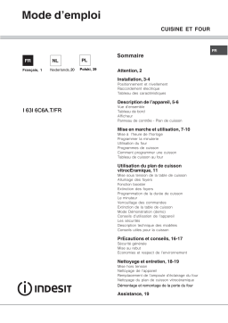 Whirlpool I63I 6C6A.T(X)/FR Manuel utilisateur