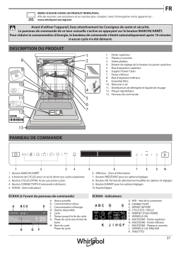 Whirlpool WFF 4O33 DLTG X @ Manuel utilisateur