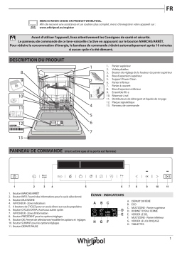 Whirlpool WFP 4O32 PTG X Manuel utilisateur