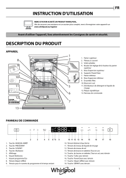 Whirlpool WIP 4O32 PF E Manuel utilisateur