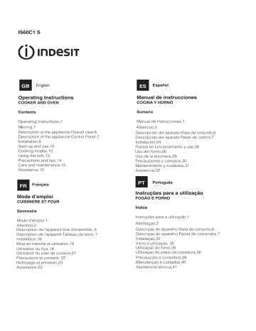 Mode d'emploi | Indesit IS60C1(XX) S Manuel utilisateur | Fixfr