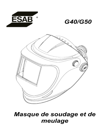 ESAB G40 / G50 Manuel utilisateur | Fixfr