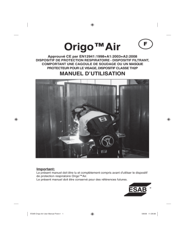 ESAB Origo™ Air Manuel utilisateur | Fixfr