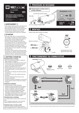 Cateye Volt200XC [HL-EL060RC] Headlight Manuel utilisateur