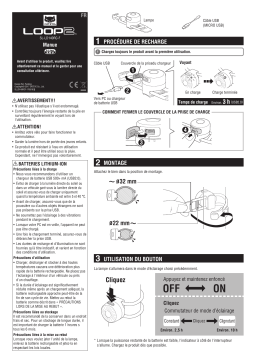Cateye Loop 2 [SL-LD140RC-F] Safety light Manuel utilisateur