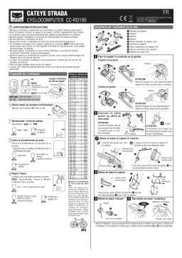 Cateye Strada [CC-RD100N] Computer Manuel utilisateur