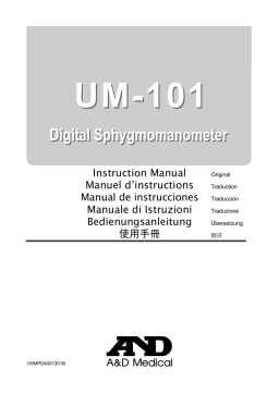 AND UM-101 Manuel utilisateur