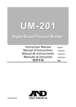 AND UM-201 Manuel utilisateur