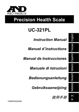 AND UC-321 PL Manuel utilisateur