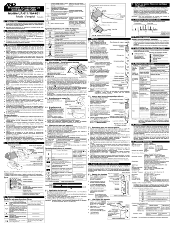 AND UA-611 Manuel utilisateur | Fixfr