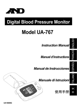 AND UA-767 Manuel utilisateur