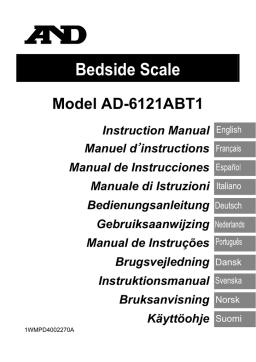 AND AD-6121ABT Manuel utilisateur