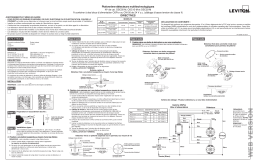 Leviton OSC20-MSW Network Occupancy Sensor Manuel utilisateur