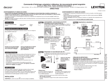 Leviton IPS02-1LW Wall Switch Manuel utilisateur | Fixfr