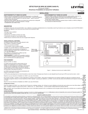 Leviton 61A00-1 Omni Wireless Accessory Manuel utilisateur | Fixfr