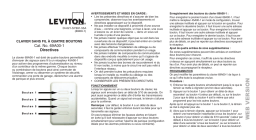 Leviton 69A00-1 Omni Wireless Accessory Manuel utilisateur