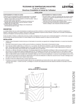 Leviton 23A00-2 Accessory Manuel utilisateur