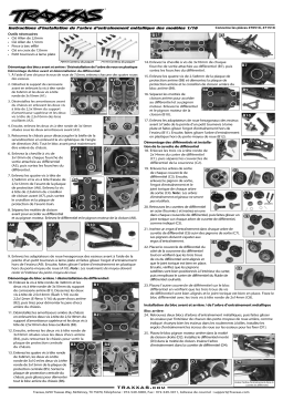 Traxxas 1/16 Slash 4X4 Manuel utilisateur