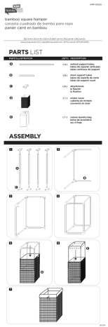 Honey-Can-Do HMP-01620 Guide d'installation | Fixfr