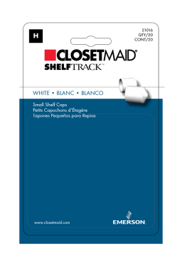 ClosetMaid 21016 Guide d'installation
