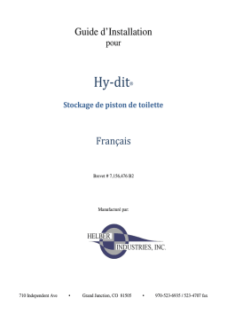 Hy-dit hydit200 Guide d'installation