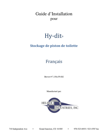 Hy-dit hydit200 Guide d'installation | Fixfr