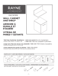 Foremost RACW1519 Guide d'installation