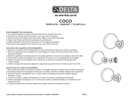 Delta COC50-PC Guide d'installation