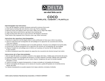 Delta COC50-PC Guide d'installation | Fixfr