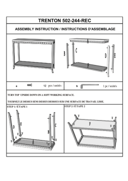 Worldwide Homefurnishings 502-244-REC Guide d'installation