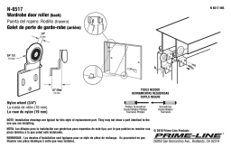 Prime-Line N 6517 Guide d'installation