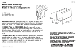 Prime-Line L 5797 Guide d'installation