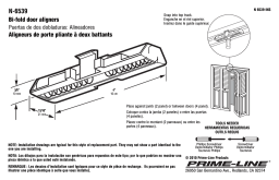 Prime-Line N 6539 Guide d'installation