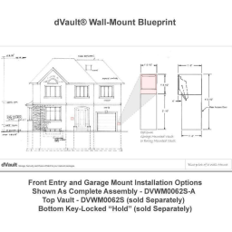 dVault DVWM0062SH-3 Guide d'installation