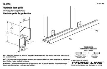 Prime-Line N 6558 Guide d'installation | Fixfr